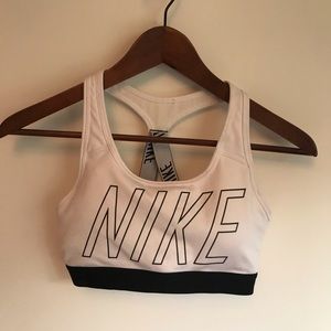 Nike White Sports Bra